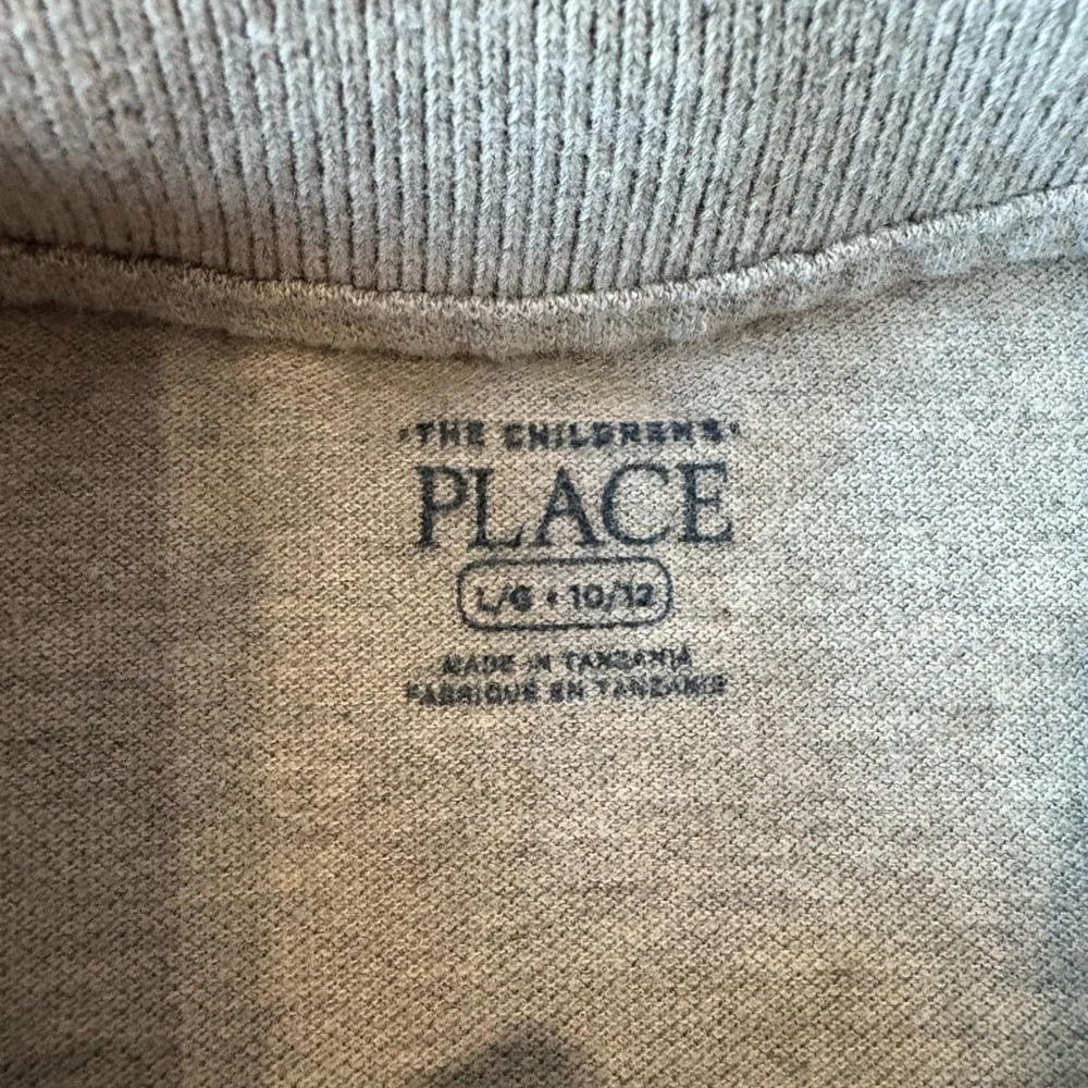 🍒4/$15 The Children's Place Light Grau Polo